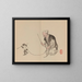 Keinen shugajō Pl. 81 - Imao Keinen — quadro incorniciato alla parete