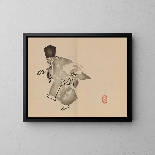 Keinen shugajō Pl82 - Imao Keinen — quadro incorniciato alla parete