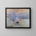 Riproduzione del dipinto Impression Soleil Levant - Claude Monet