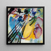 Improvisation 26 aviron - Wassily Kandinsky — quadro incorniciato alla parete