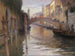 Atmosphère della sera a Venezia - Imre Gergely — vista dell’opera