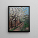 Fiori di ciliegio - Ingeborg Eggertz — quadro incorniciato alla parete