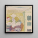 Interno con l'Orologio - Paul Klee — quadro incorniciato alla parete