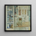 Interno bianco - Carl Moll — quadro incorniciato alla parete