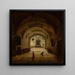 Interno della cappella sotterranea - Marcin Zaleski — quadro incorniciato alla parete