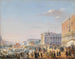 Arrivo di Francesco Giuseppe e Elisabetta a Venezia - Ippolito Caffi — vista dell’opera