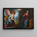 L'Annunciazione - Ippolito Scarsella — quadro incorniciato alla parete