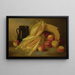 Natura morta autunnale - Irving Lewis Bacon — quadro incorniciato alla parete