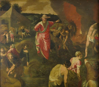 Isaac Claesz van Swanenburg - Parable of the Weeds among the Wheat.webp