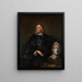 Edward Pierce - Isaac Fuller — quadro incorniciato alla parete