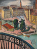 Karl Johans Torg Stoccolma - Isaac Grünewald — vista dell’opera