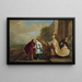 Pharaon rende Sarah ad Abraham - Isaac Isaacsz — quadro incorniciato alla parete
