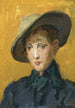 Una ragazza elegante con un cappello - Isaac Israëls — vista dell’opera