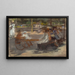 Bambini nel parco - Isaac Israëls — quadro incorniciato alla parete
