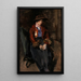 Greet LoboBraakensiek en Eliza Doolittle - Isaac Israëls — quadro incorniciato alla parete