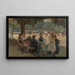 Nel Bosco di Boulogne vicino a Parigi - Isaac Israëls — quadro incorniciato alla parete
