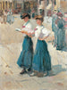 Midinettes On The Place Vendôme Paris - Isaac Israëls — vista dell’opera