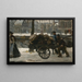 Le Prinsengracht vicino al Noordermarkt Amsterdam - Isaac Israëls — quadro incorniciato alla parete