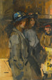 Due ragazze cockney - Isaac Israëls — vista dell’opera