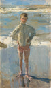 Giovane ragazzo su una spiaggia - Isaac Israëls — vista dell’opera