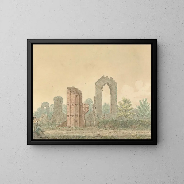 Abbazia di Leiston, Suffolk - Isaac Johnson — quadro incorniciato alla parete