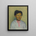 La ragazza africana - Isaac Rosenberg — quadro incorniciato alla parete