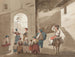 Gruppo di contadini davanti a una chiesa - Isaac Weld — vista dell’opera