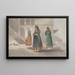 Costume a Procida, Napoli - Isaac Weld — quadro incorniciato alla parete