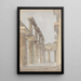 Interno del Grande Tempio di Paestum - Isaac Weld — quadro incorniciato alla parete
