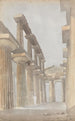 Interno del Grande Tempio di Paestum - Isaac Weld — vista dell’opera
