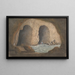 Vista delle grotte di Syrini Baia di Napoli - Isaac Weld — quadro incorniciato alla parete