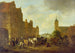 Una Piazza del Mercato - Isaac van Ostade — vista dell’opera