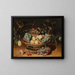 Nature morte con uva - Isaak Soreau — quadro incorniciato alla parete
