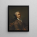 Georg Wilhelm Sillén Segretario reale - Isak Wacklin — quadro incorniciato alla parete