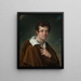 Ritratto di un giovane attore - Isidore Pan Du Pavillon — quadro incorniciato alla parete