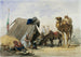 Un accampamento arabo - Isidore Pils — vista dell’opera