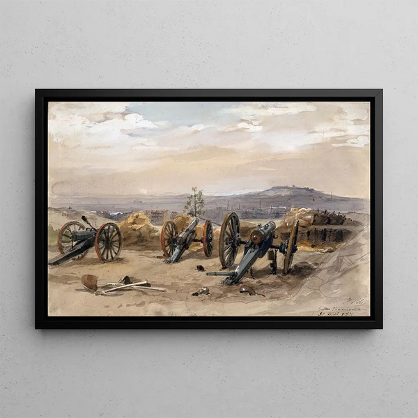 Les Buttes-Chaumont - Isidore Pils — quadro incorniciato alla parete