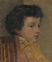 Giovane ragazzo di profilo - Scuola italiana — vista dell’opera