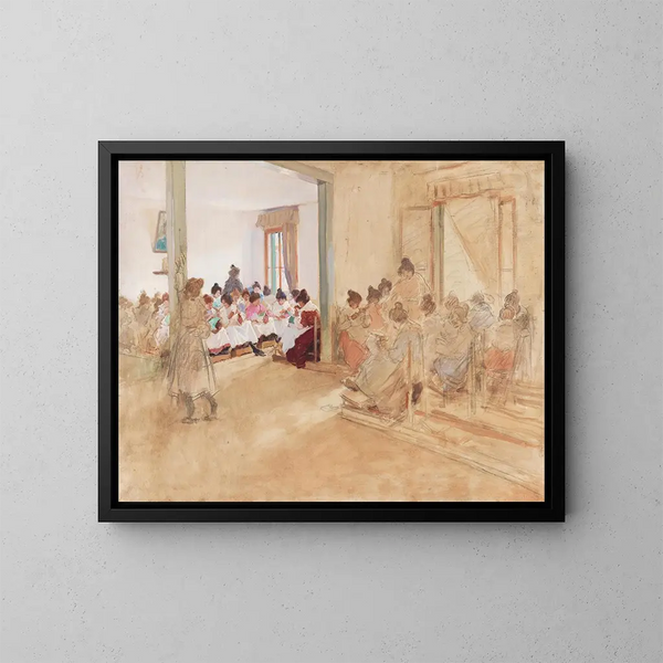 Couturières - Italico Brass — quadro incorniciato alla parete