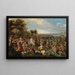 La partenza di Annibale - Scuola italo-flamanda — quadro incorniciato alla parete