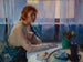 Riflessione del pomeriggio - Ivan Gregorovitch Olinsky — vista dell’opera
