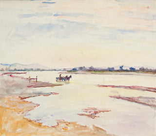Paesaggio con fiume - Ivan Ivanec — vista dell’opera