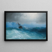 Tempesta imminente - Ivan Konstantinovich Aivazovsky — quadro incorniciato alla parete