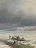 Scendere un cavallo e un carro dalla neve - Ivan Konstantinovich Aivazovsky — vista dell’opera