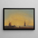 Dans les routes, Soir - Ivan Konstantinovich Aivazovsky — quadro incorniciato alla parete