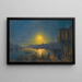 Lever de Lune sur la Corne d'Or - Ivan Konstantinovich Aivazovsky — quadro incorniciato alla parete