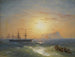 Imbarco per Ischia - Ivan Konstantinovich Aivazovsky — vista dell’opera