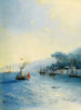 Navigazione sul Bosforo a Costantinopoli - Ivan Konstantinovich Aivazovsky — vista dell’opera