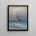 Naufrage - Ivan Konstantinovich Aivazovsky — quadro incorniciato alla parete