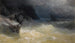 Naufrage au large de la côte de la mer Noire - Ivan Konstantinovich Aivazovsky — vista dell’opera
